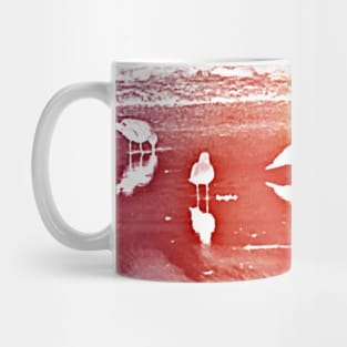beach birds Mug